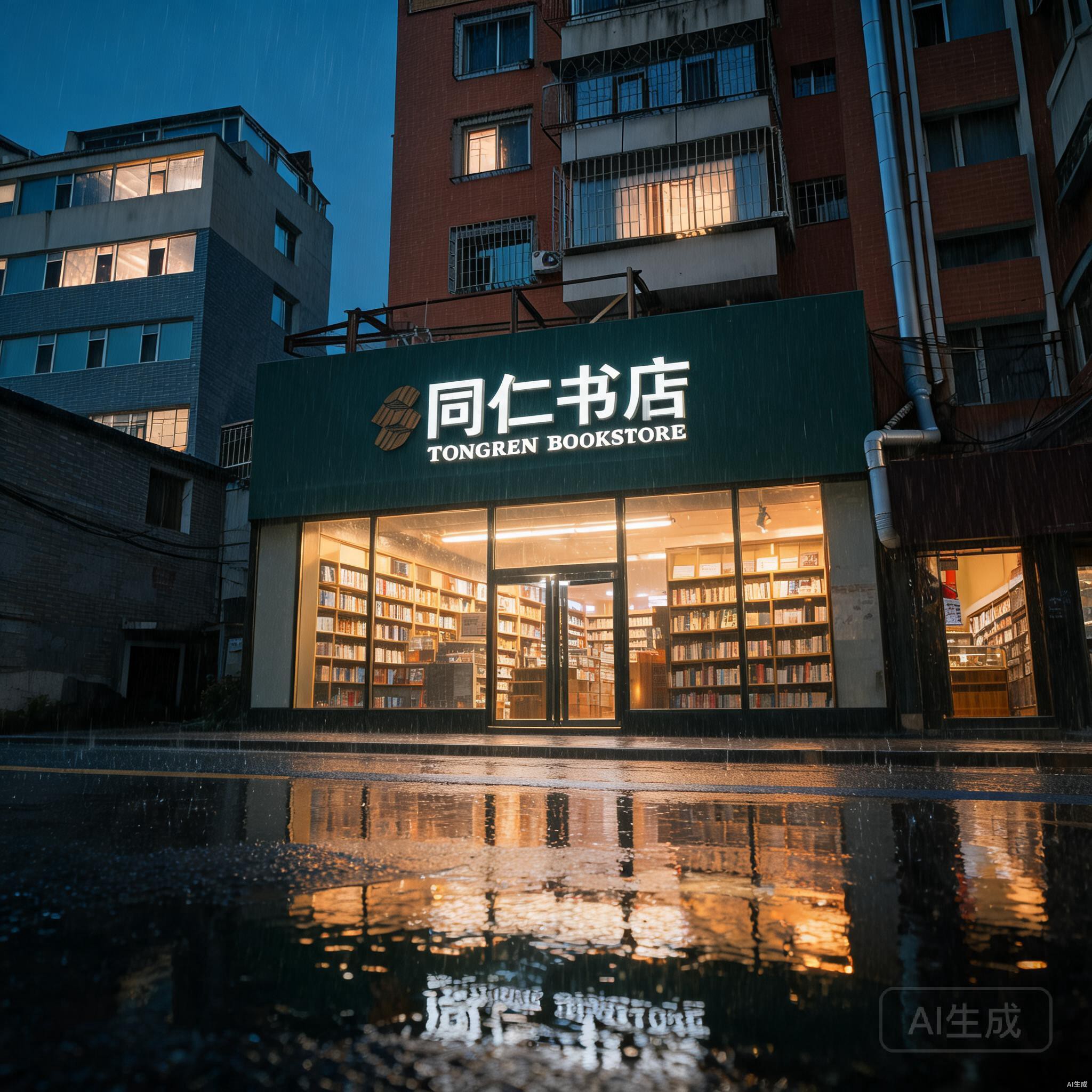书店门口